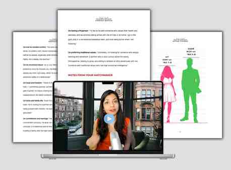 NOTES FROM YOUR MATCHMAKER | 101 PROFILES